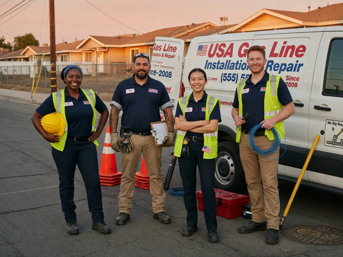 Gas Line Installation company in Baskerville, VA
